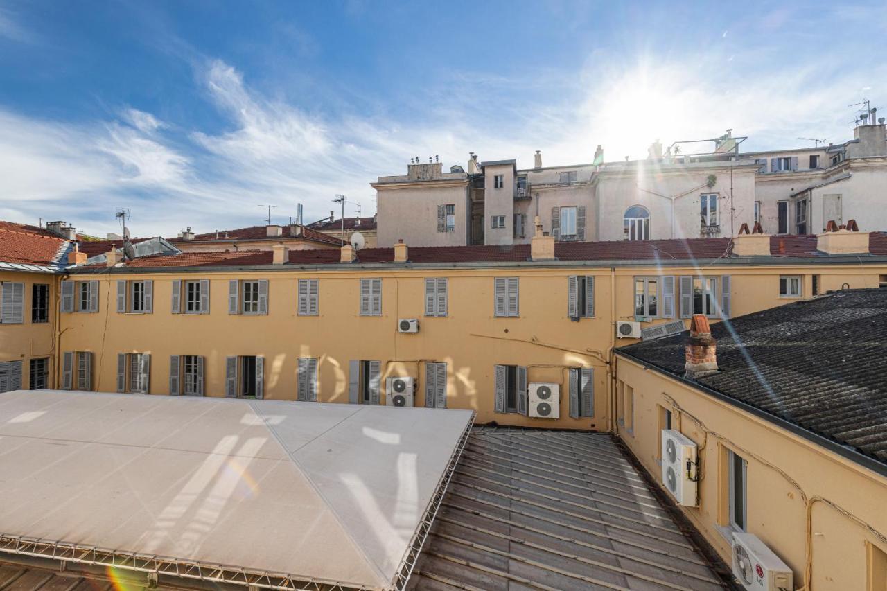 ניס 1 Bdr Downtown Near Place Massena מראה חיצוני תמונה