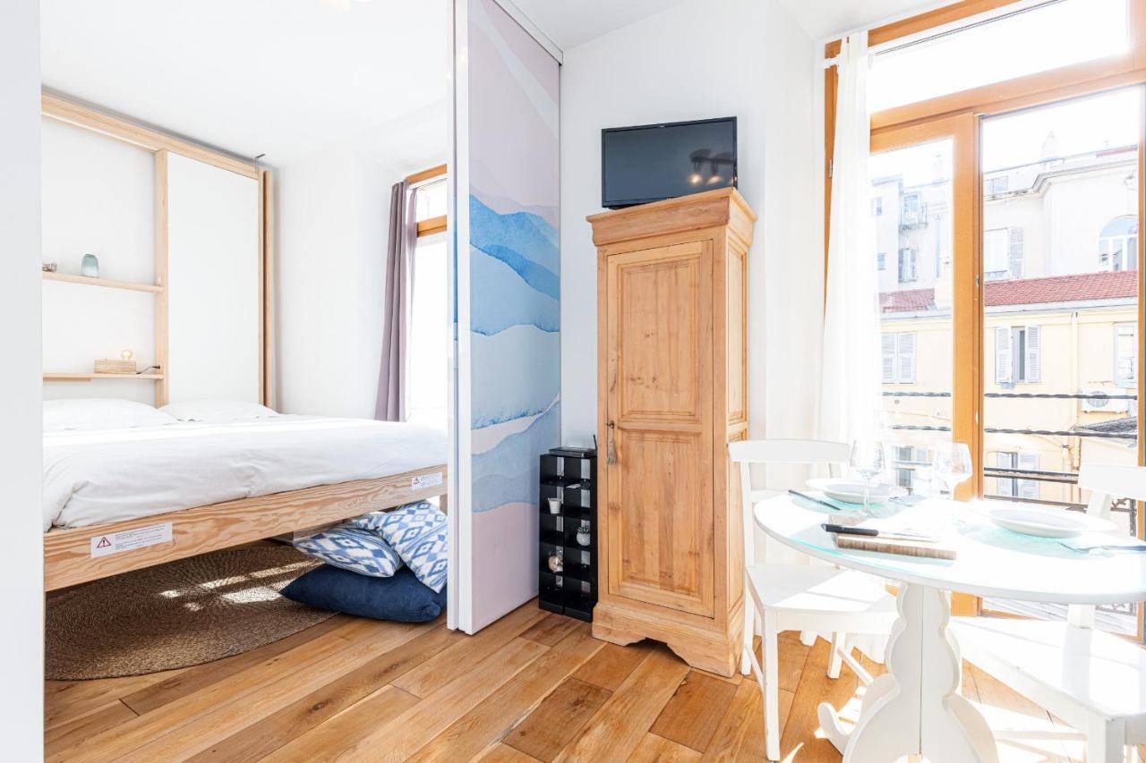 ניס 1 Bdr Downtown Near Place Massena מראה חיצוני תמונה