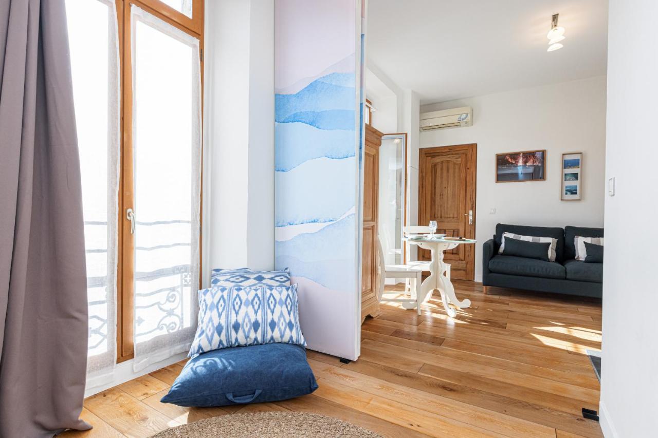 ניס 1 Bdr Downtown Near Place Massena מראה חיצוני תמונה