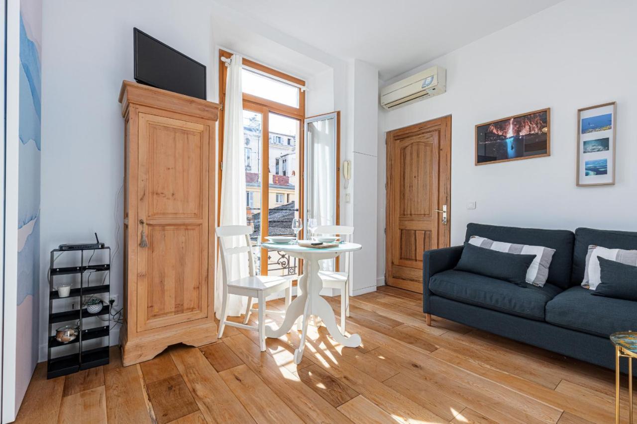 ניס 1 Bdr Downtown Near Place Massena מראה חיצוני תמונה