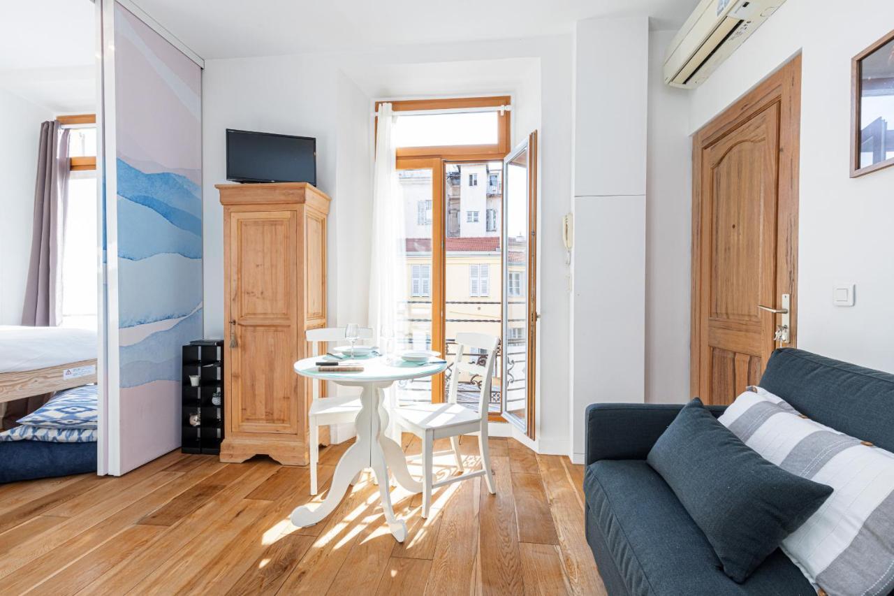 ניס 1 Bdr Downtown Near Place Massena מראה חיצוני תמונה